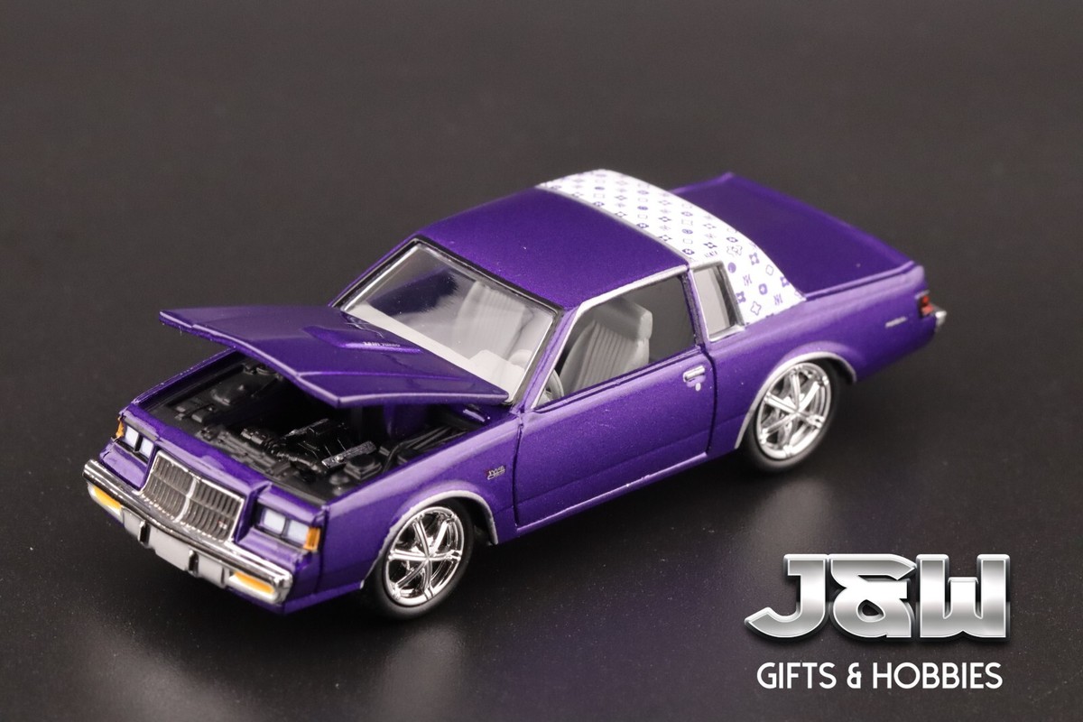 Johnny Lightning Buick Regal T-Type Custom 1987 Metallic Purple