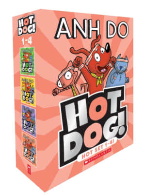 NEW Hot Dog! Hot Set Books 1-4 Book Set Collection by Anh Do