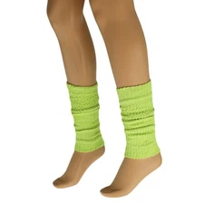 Cotton Leg Warmers for Women 1 Pair Cotton Knitted Retro