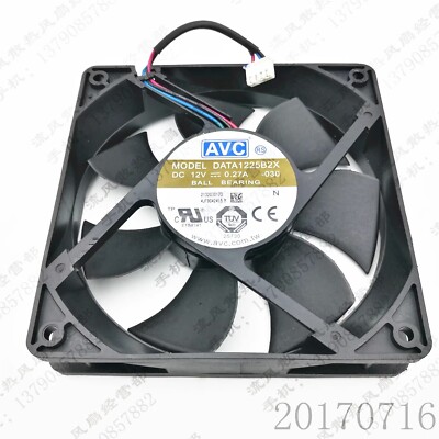 Ventilateur PC 12cm BDH12025S - 12V, 0.18A, 2 Broches - Refroidissement Pour Boîtier Ou Radiateur