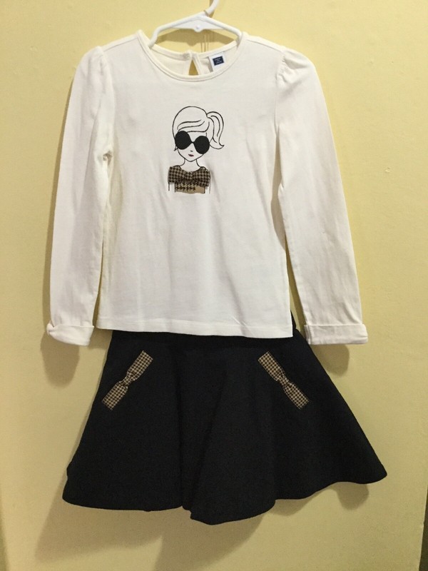 Janie and Jack Butterscotch Belle Top 4 And Skirt 2T *Read 