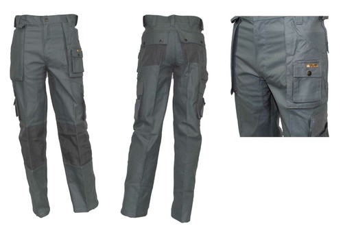 Vee and Kay Profi-Arbeitshose Bundhose Grau/Grau by Giugiaro Design Größen 42-64 - Bild 3 von 3