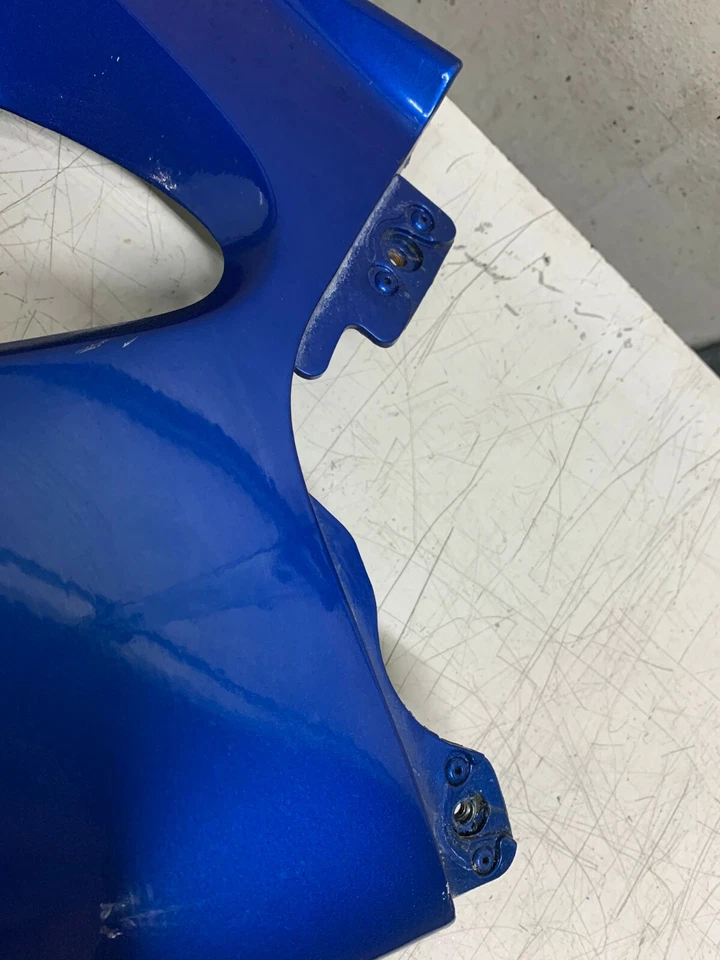 OEM Front Three Piece Fairing Set For 1993 to 1998 Suzuki GSXR1100W Blue - Image 3 of 4