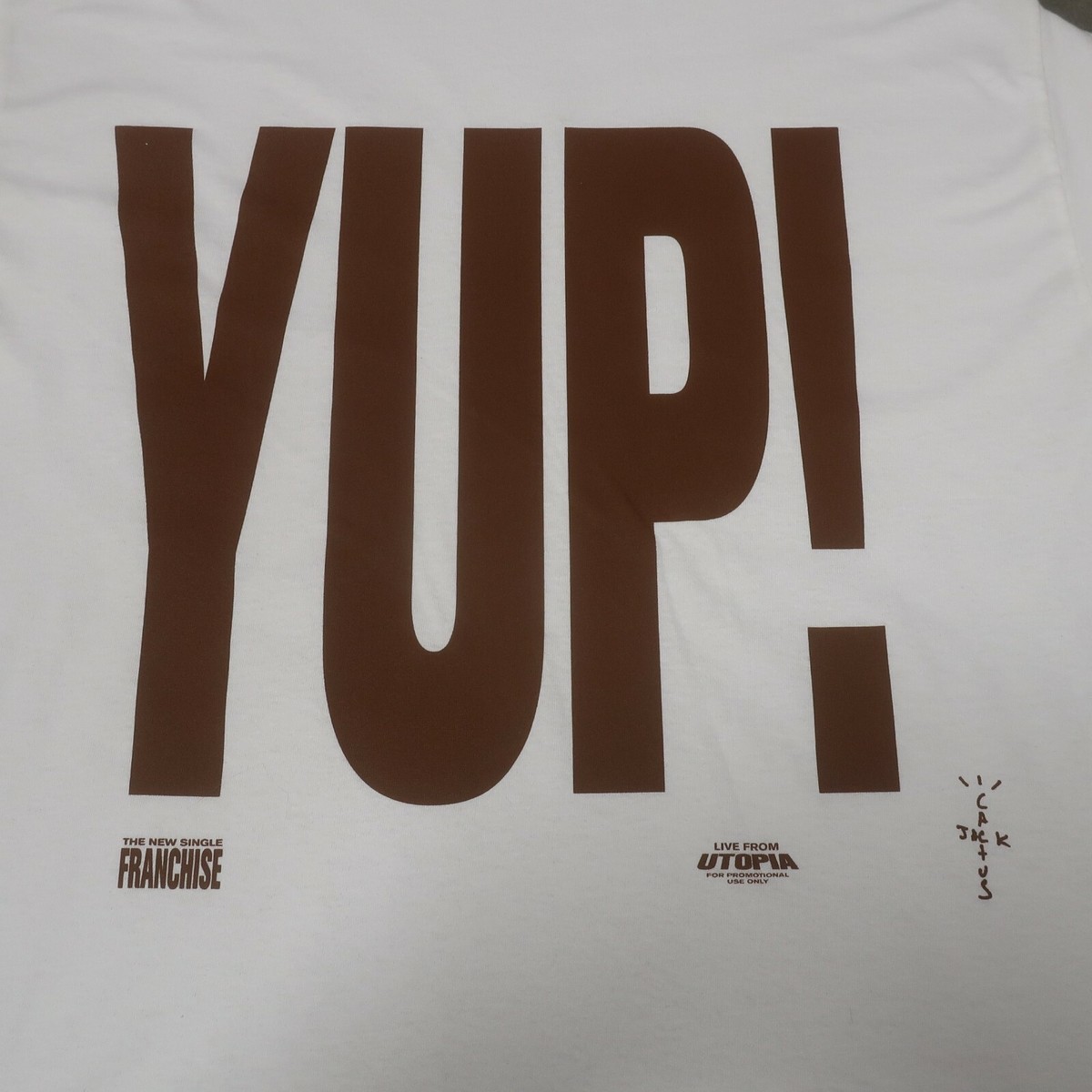 Tシャツ・カットソー Travis Scott Franchise Promo YUP! T-shirt $_12.JPG?set_id=880000500F