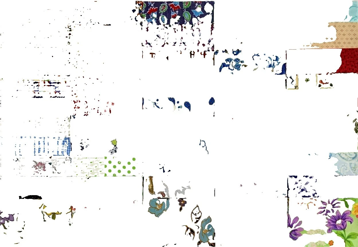 Quilting Craft Fabric Lots Squares