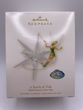 Hallmark Keepsake 2008 A Touch of Tink Peter Pan Disney Fairies- NEW READ