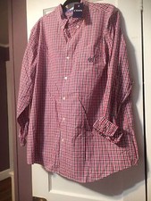 NWT Men Chaps Button Down Dress Shirt Size XXL