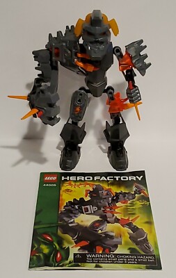 100% Complete and Retired Lego Hero Factory Bruizer (44005) with