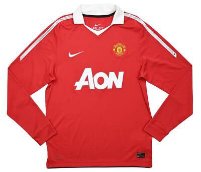 Nike 2010-11 MANCHESTER UNITED LONGSLEEVE M | eBay