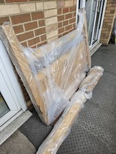 Oak Wooden Double Bed With Mattress Free Very Good Condition Mattress All Pack