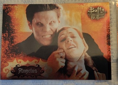 Four Vintage Buffy The Vampire Slayer 2004 Big Bads Trading Cards