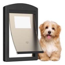 Dog Door for Door,Door for Dogs and Pets,Strong Plastic Doggy Door Cat Door a...
