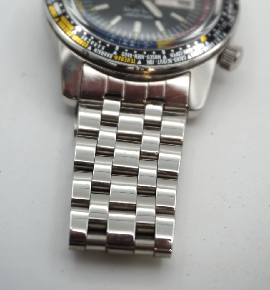 RICOH World Time Diver 21 Jewels Automatic Day Date - Cleaned