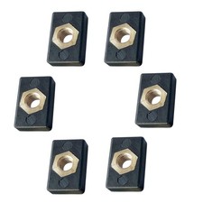 Set of 6 M6 Sliding Nuts for Rail of Boats / Kayaks / Canoes 6pcs