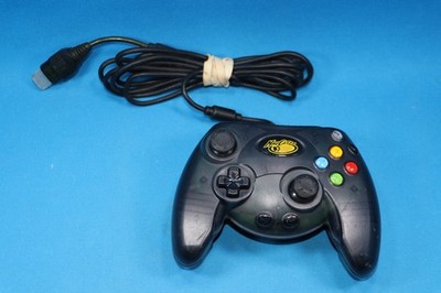 MAD CATZ ORIGINAL XBOX WIRED CONTROLLER MODEL 4516 BLACK PLAY TESTED