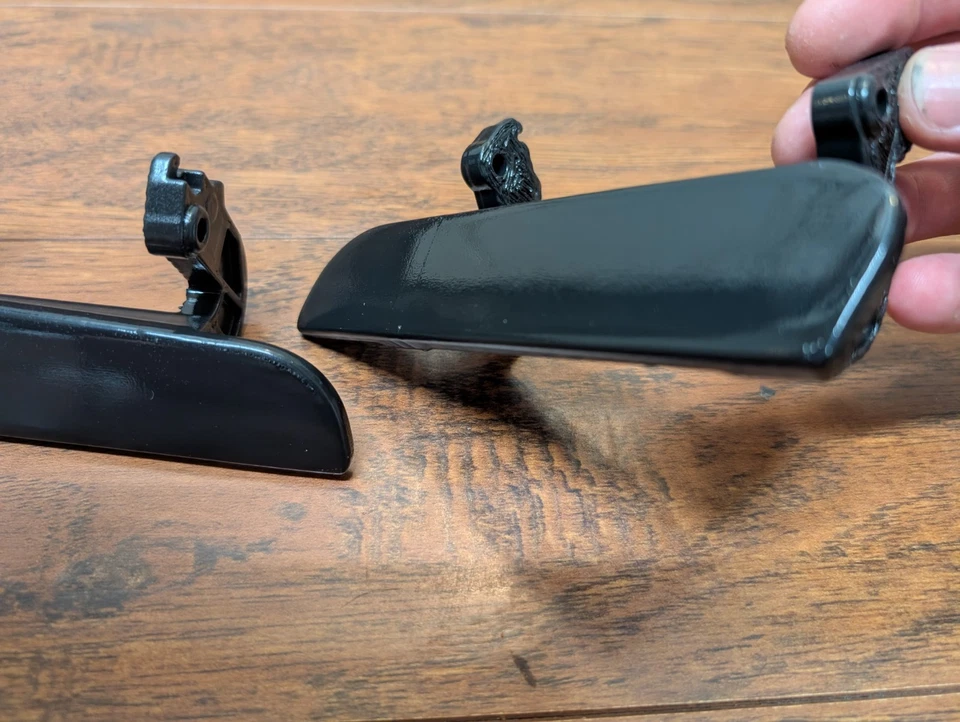  Par de manijas de puerta exterior Honda Prelude 97-01 cupé, HECHO EN EE. UU. - SOLO MANIJA Foto 3 de 4