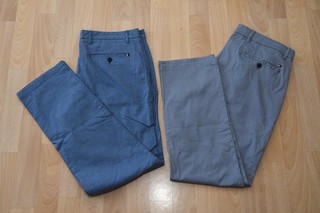 2x Tommy Hilfiger Herren Hose Chino Stoffhose Gr. W36/L32