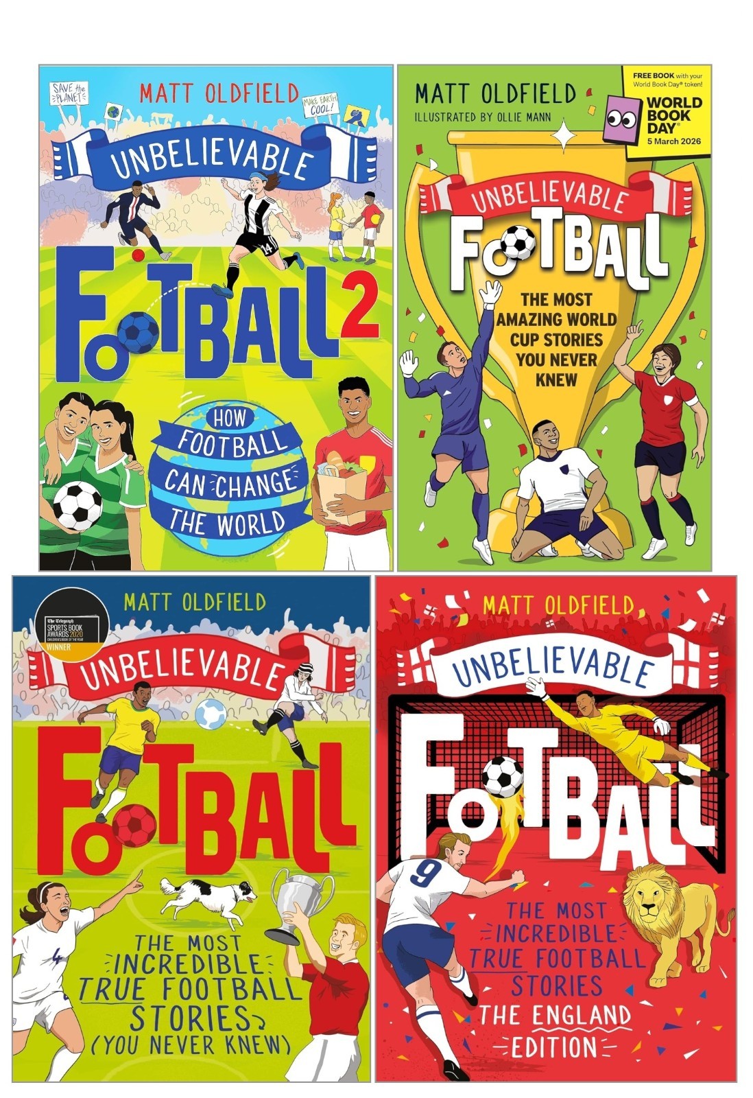 Wren & Rook Unbelievable Football True Stories 3 Books Collection Box Set By Matt Oldfield - Image 14