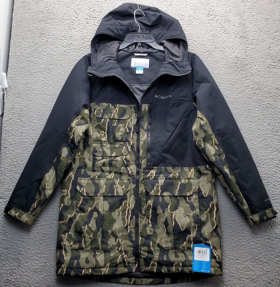 Columbia Coreshot Waterproof Ski Jacket Mens S Multi Printed Omni