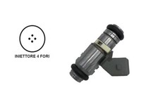 Kraftstoffinjektor 4-Loch FüR Piaggio X10 4T 4V I.E. E3 350 2013-2015