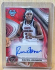 Raven Johnson 2024-25 Bowman Best Red Refractor Auto 4/5 RC Rookie SC B24-RJ