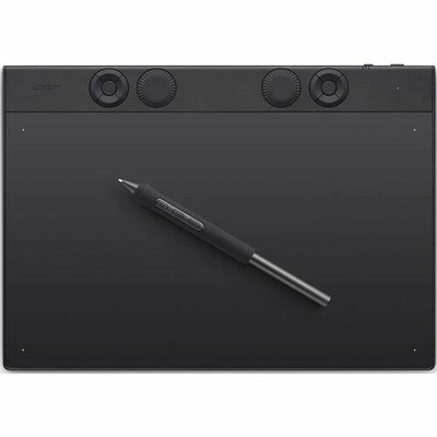Wacom Intuos Pro 3D Graphics Tablet - Wired/Wireless - Bluetooth - 8192 Press...