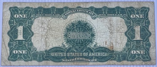 1899 Argento Certificato Aquila Nera Argento Cert Banconota Fr-226a - Foto 2 di 2