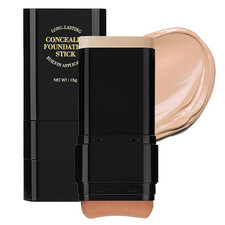 Concealer Foundation Stick, 2 in 1 Dual-Ended Long-Lasting Concealer Stick with