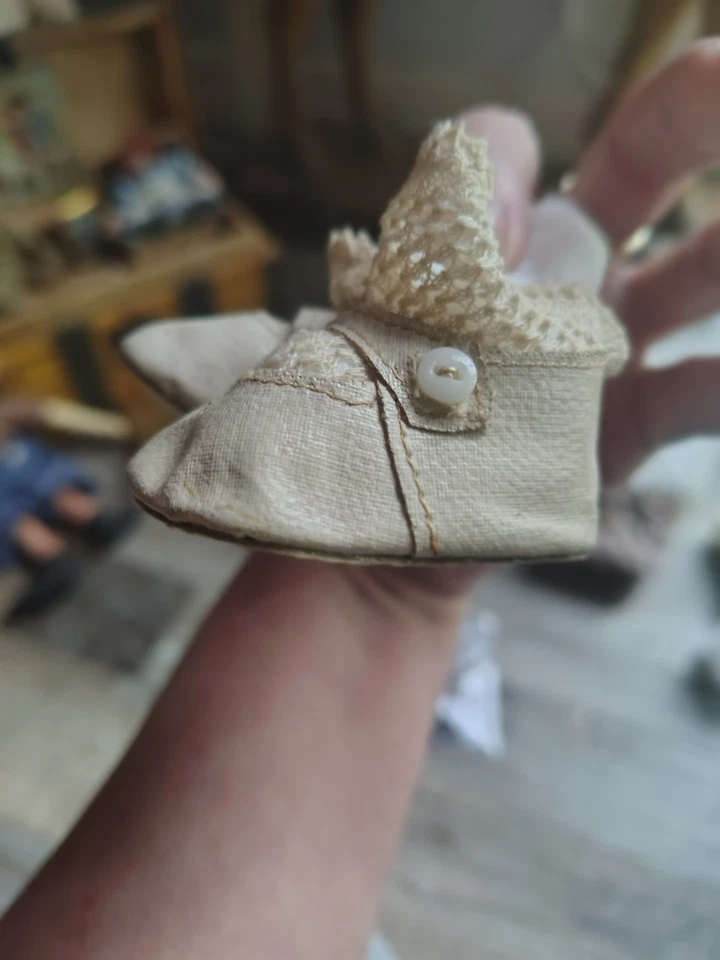 Zapatos Muñeca Francesa Talla 2 y 1/4 My Foto 4 de 4