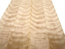 Birch Veneer Curly Flamed 290x16-18cm 2 Sheets