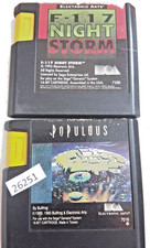 2 retro  Sega Genesis video games F-117, Populous         26251 bc14
