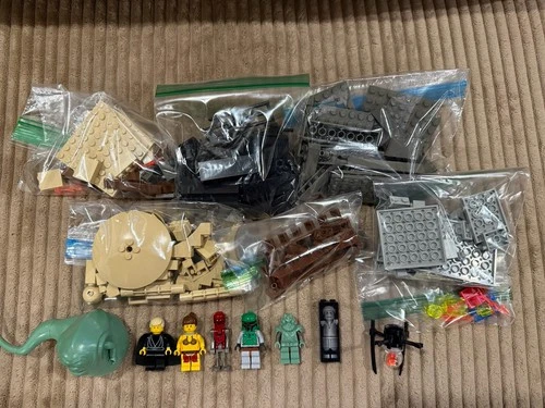 LEGO Star Wars 4480 and 4476 (Jabba’s Palace and Jabba’s Prize) Incomplete Set