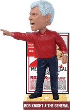 Bob Knight Career Accomplishments Bobblehead NCAA College