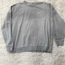 Nike Sportswear Club Fleece Crewneck Grey Sweatshirt Size XXL Style 839667-063