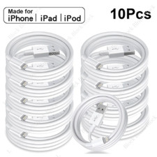 10x USB Fast Charger Cable Cord Lot For iPhone 14 13 12 11 Pro Max XR XS X 8 7 6