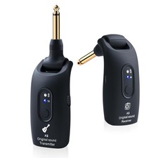 2.4GHz Wireless Guitar System Rechargeable Audio Wireless Transmitter Receive...