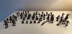 Marx miniature playset lot: Iwo Jima, Berlin, Fort Apache
