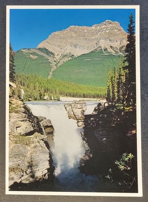 Vintage Postcard - Athabasca Falls - Jasper National Park - Alberta - Don Harmon