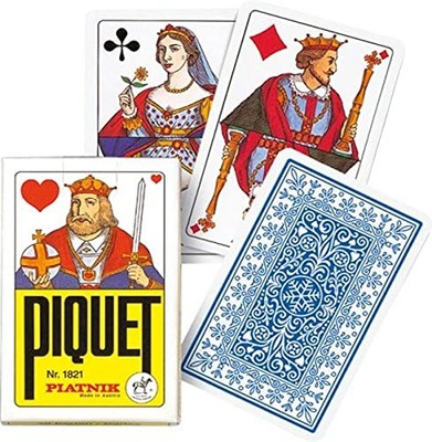 Piatnik Piquet Kartenspiel 1821 - Kartendeck für Sammler, Spielkarten