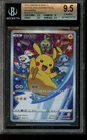 BGS 9.5 GEM MINT Pokemon Pikachu Joyful Collection Pack Mandarin 045/S-P