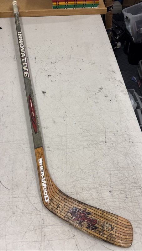 INNOVATIVE INNO 1100 ice hockey stick SHAFT w SHER-WOOD RH Blade