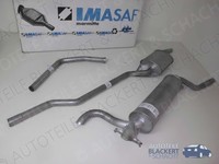 Imasaf Auspuffanlage Komplett für Mercedes Kombi W123 240 TD 1977-1985