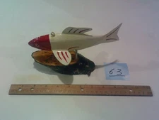 8" Red Head #63 - ice fishing spearing decoys - Danny Root Decoys & Lures