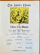 The Lord's Prayer Voice and Piano in C Sheet Music by G. Schirmer