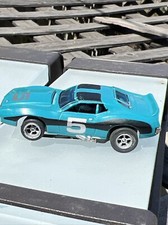 AFX Baby Blue Javelin 5 Slot Working Tested