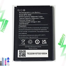 New For CAT BTE-2000 2000mAh Battery for CAT S22 Flip phone T-Mobile
