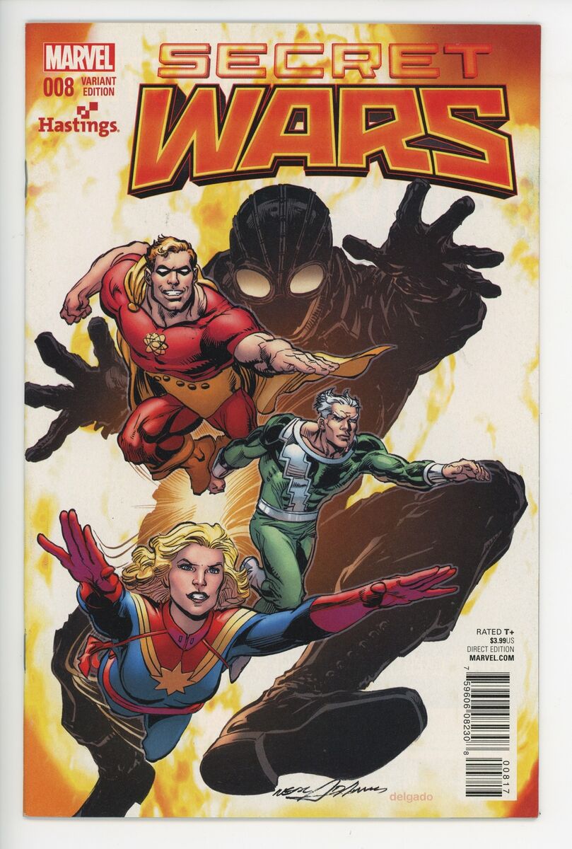 1984 MARVEL SUPER HEROES SECRET WARS #8 CGC SS 6.0 SIGNED BY