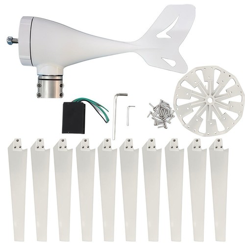 3KW 12-48 V Kit generatore a turbina eolica 10 pale Windmill Charger Controller - Bild 11 von 13