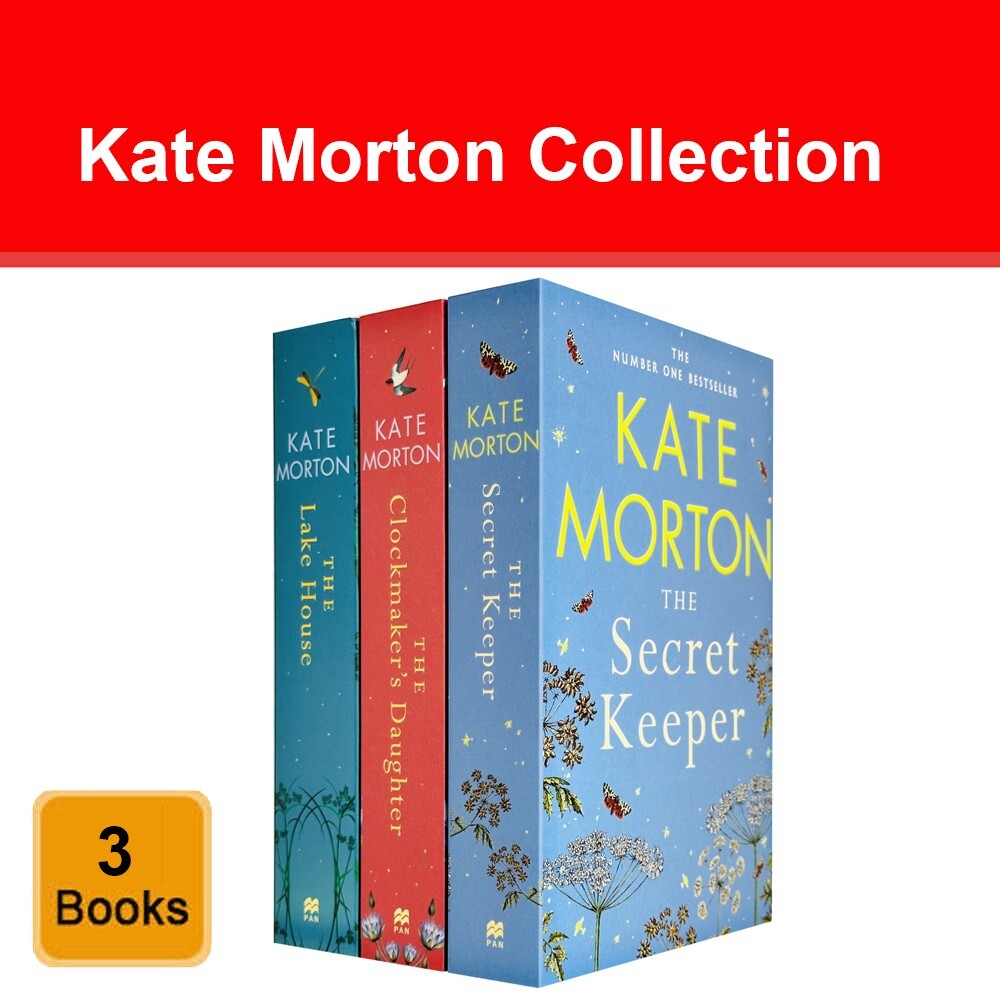 Kate Morton 3 Books set Clockmaker's Daughter, Secret Keeper, Lake House NEW