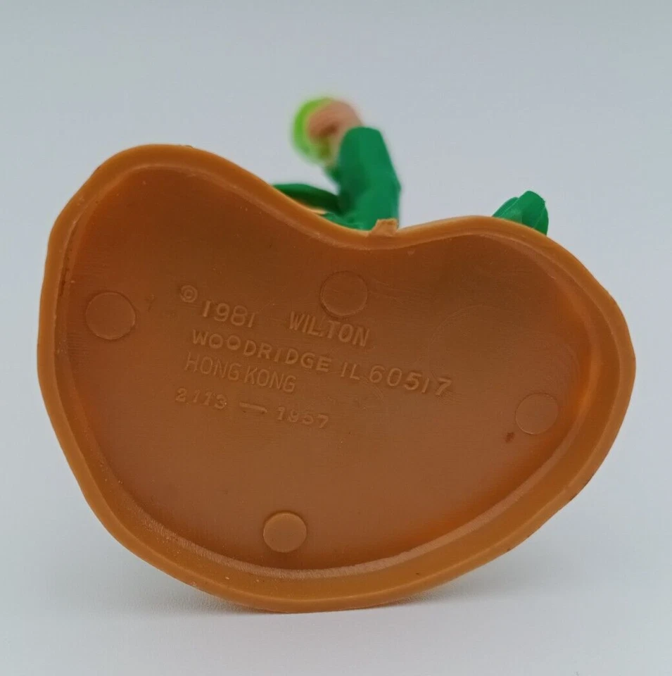 Vintage 1981 Wilton St Patricks Day Lucky Leprechaun Cake Topper Decoration - Imagem 4 de 4